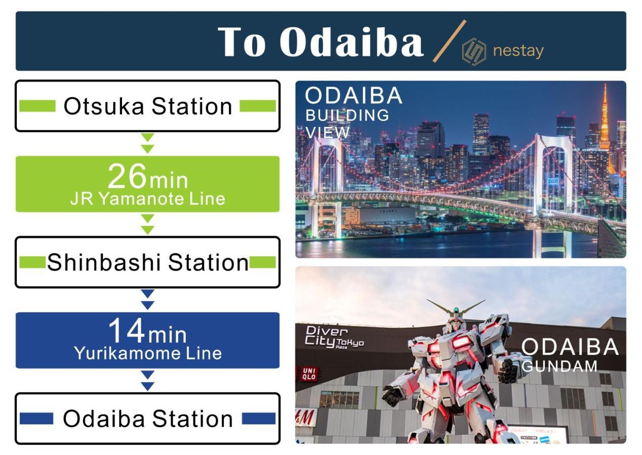 Nestay Inn Tokyo Otsuka 201 Zewnętrze zdjęcie