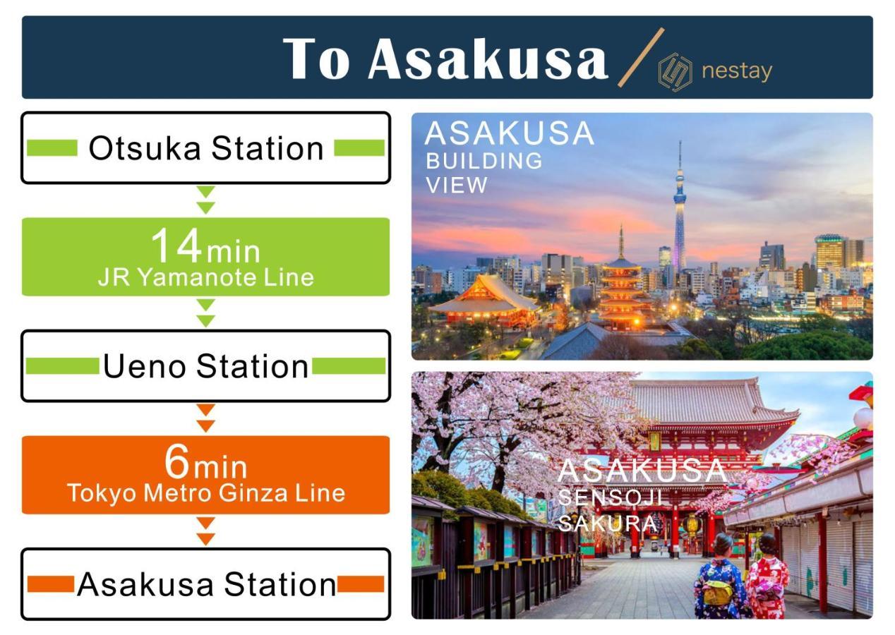 Nestay Inn Tokyo Otsuka 201 Zewnętrze zdjęcie