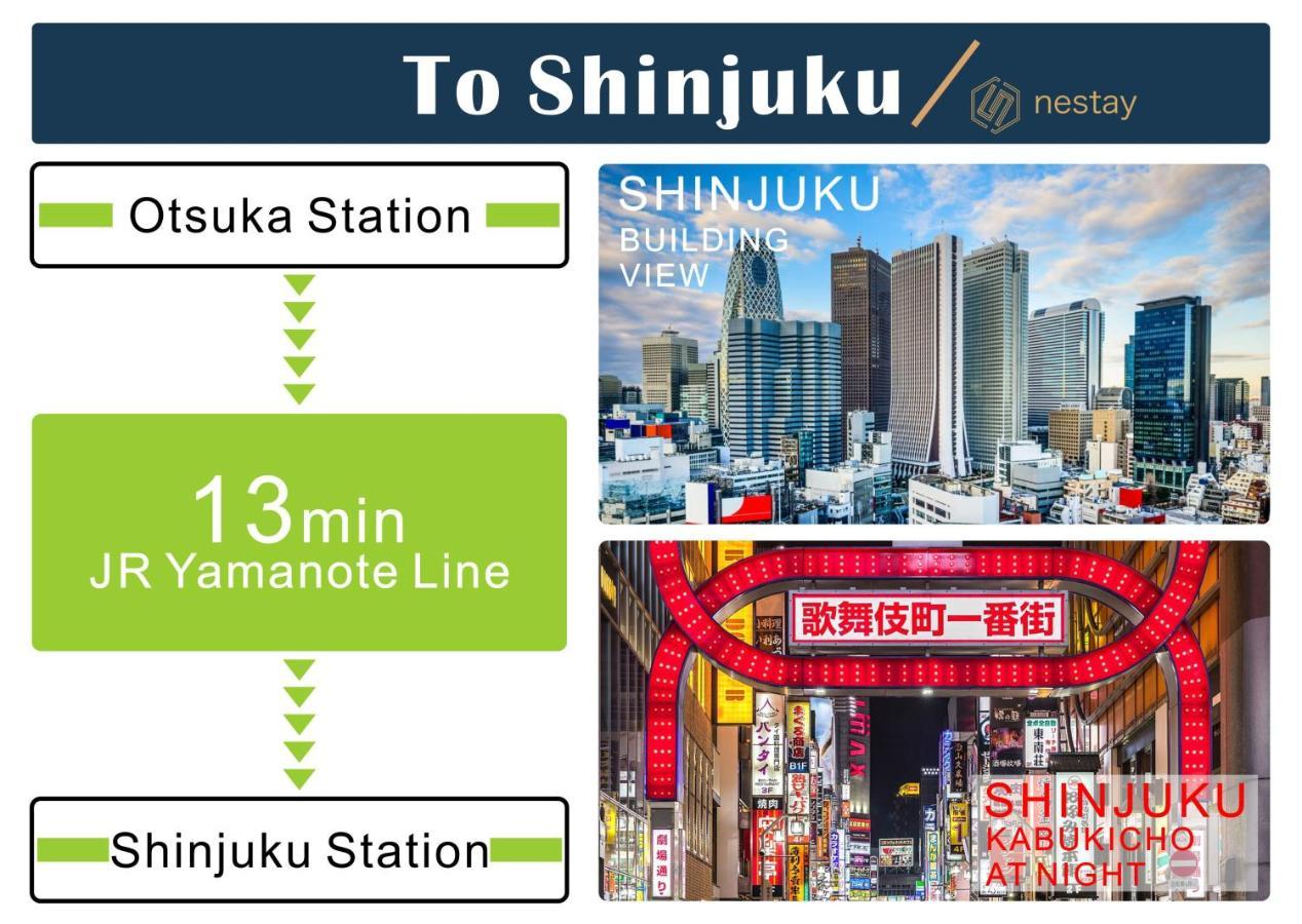 Nestay Inn Tokyo Otsuka 201 Zewnętrze zdjęcie